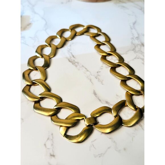 Vintage Matte Collar Necklace - Picture 3 of 6